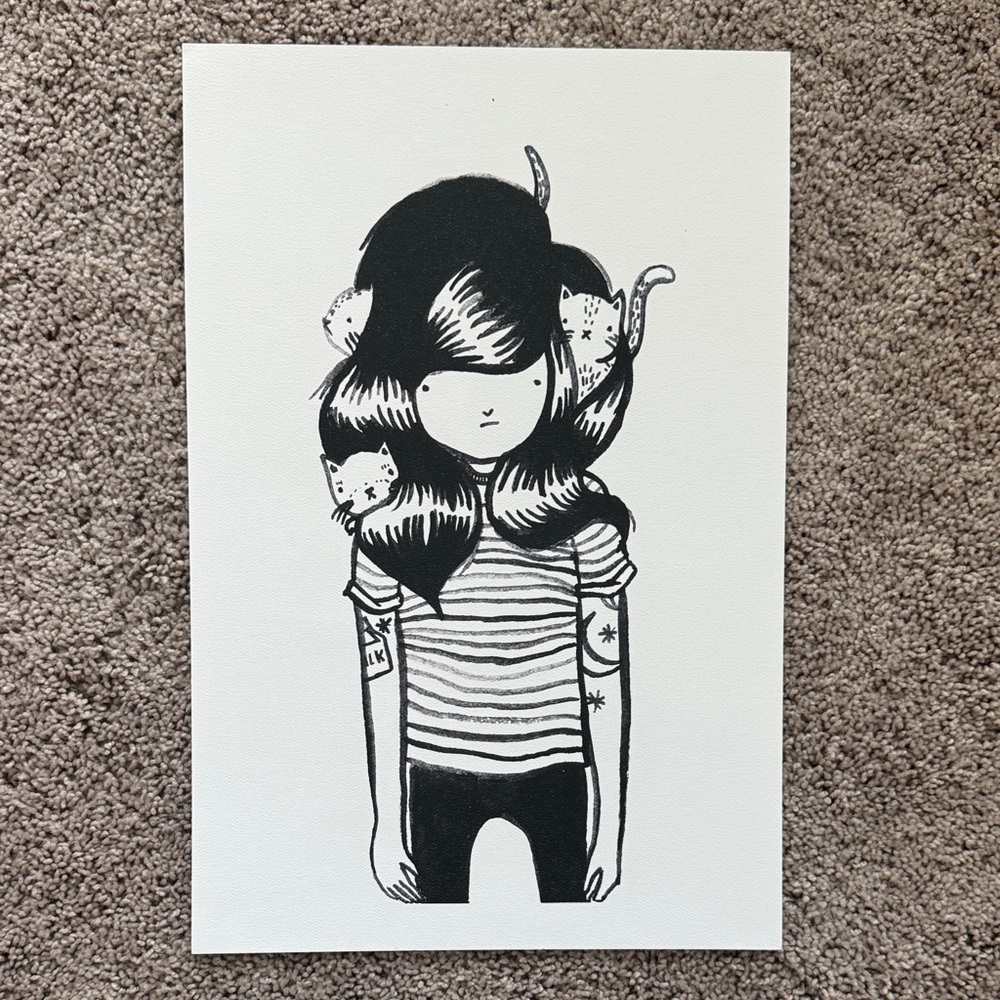 Stay Home Club “Nest” Art Print 12x18”